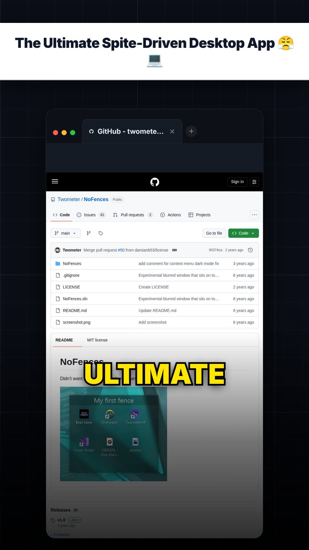 The Ultimate Spite-Driven Desktop App 😤💻 — repo signal thumbnail